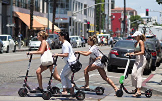 新州将在7月试行共享电动滑板车