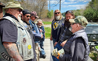 97歲老兵失去家園 摩托車俱樂部籌款幫助