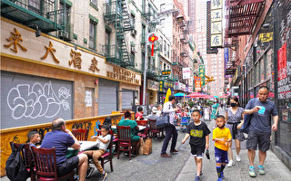 曼哈頓中城與金融區辦公室無返工潮 華埠待人潮
