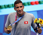 突尼斯小將爆大冷門 奧運400米自由泳奪冠