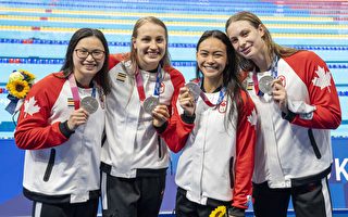 【東京奧運】女子4×100米自由泳接力 加拿大獲銀牌