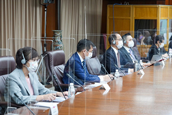 游錫堃等人參加台美日國會議員戰略論壇