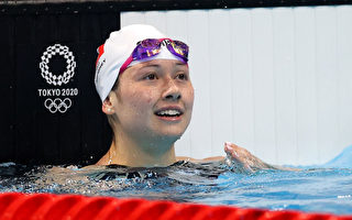女飞鱼何诗蓓100米自由泳夺银 三破亚洲纪录