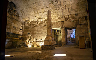 耶路撒冷西牆外出土兩千年前華麗建築