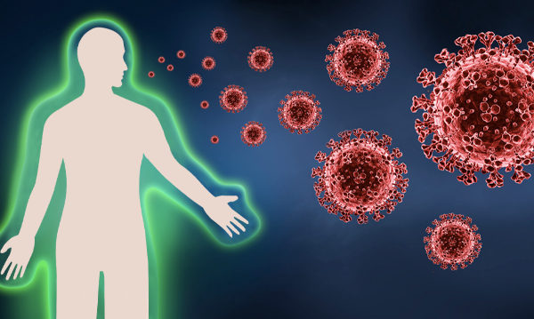 除了疫苗，人體還有天然的免疫力，可以幫助抵禦新冠病毒。(Shutterstock)