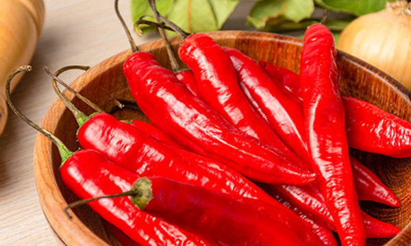 小小辣椒，不但开胃，还有保健功效。(Shutterstock)