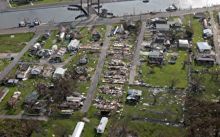 組圖：艾達颶風威力驚人 路州有房屋被夷為平地