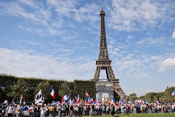 【疫情9.5】法国逾14万人抗议健康通行证
