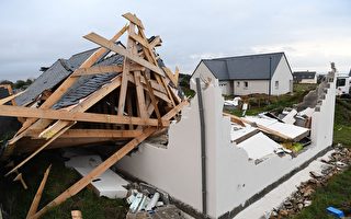組圖：法國遭風暴襲擊 仍有4萬戶斷電