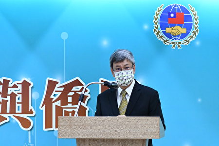 前副总统陈建仁26日受邀在侨务委员会议进行专题演讲。