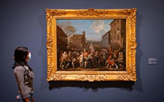 組圖：英國著名畫家霍加斯作品 倫敦展出