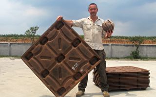 荷兰人用椰子壳造货架 每年拯救数百万棵树