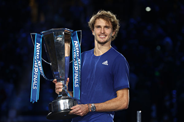 ATP年終總決賽：茲維列夫再奪男單冠軍