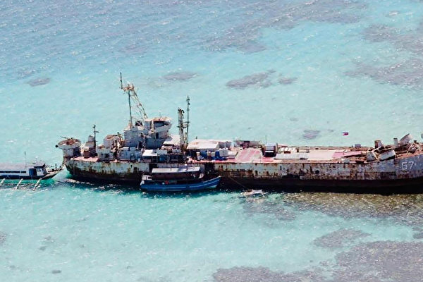 菲律宾抗议中共船只在菲海域非法作业