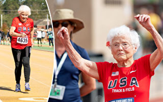 105歲奶奶創百米跑世界紀錄 美國史上首位