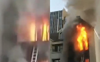 上海一别墅发生大火 4人死亡