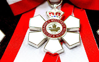 特殊貢獻者 85個平民獲得加拿大勳章
