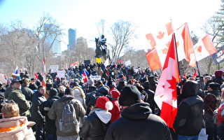 「自由車隊」渥太華抗議 週末延伸到多倫多