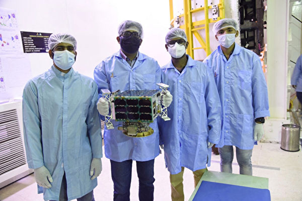 台美印太空科學合作 跨國開發衛星成功升空