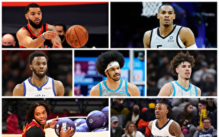 组图：NBA全明星赛 七位新秀入选
