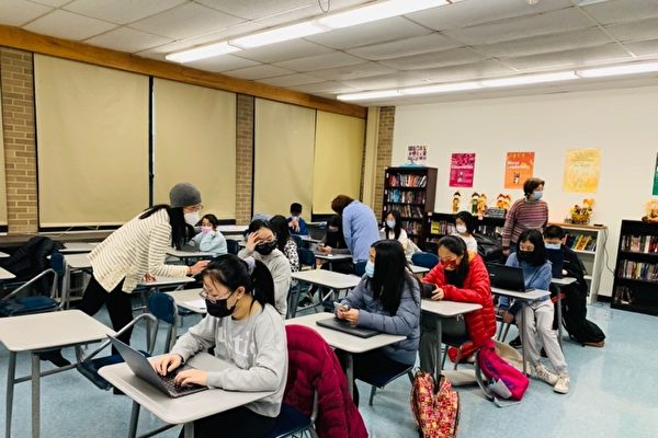 新澤西新海中校打字比賽 臺灣華語文學習中心學生首次挑戰