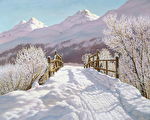 伊凡‧舒爾茨：專門描繪光影和雪景的畫家