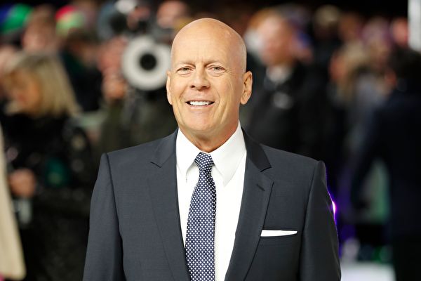 67岁好莱坞男星布鲁斯威利（Bruce Willis），因罹患失语症宣布息影。(Tolga AKMEN / AFP)