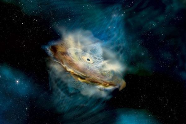 研究首次觀測到超級黑洞剛翻轉了磁場