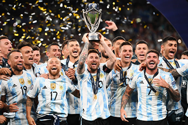 阿根廷轻取意大利 夺南美欧洲超级杯