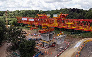 組圖：英國高鐵二號線開始建設最長鐵路橋