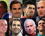組圖：美網公開賽勝場數排名前八位男球員