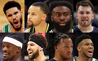 組圖：NBA 2022季後賽總得分排前八球員