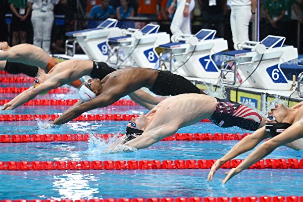 世界游泳锦标赛 美国队夺17金居首 澳洲第二