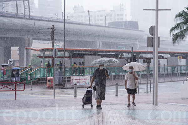 天文台发一号戒备信号 料七一香港有狂风骤雨