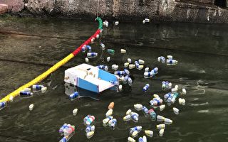 看誰打撈最多垃圾 基隆海上吸塵器競賽激烈