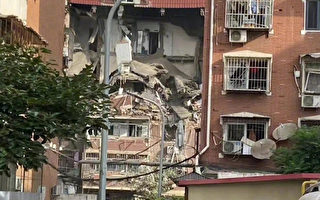 天津北辰區發生爆炸 一棟六層建築損毀嚴重