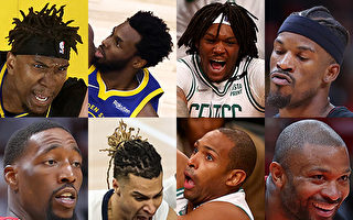 组图：2022 NBA季后赛抢前场篮板排前八球员