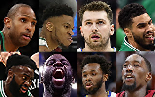 组图：2022 NBA季后赛抢后场篮板排前八球员