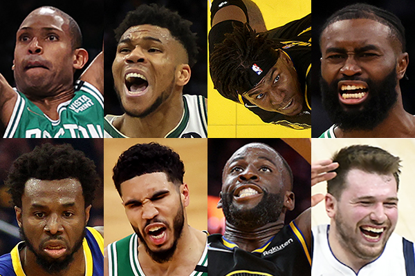 組圖：2022 NBA季後賽籃板總數排前八球員