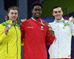 组图：英联邦运动会 男子100米蝶泳冠军出炉