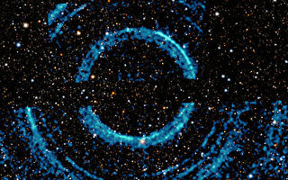 NASA新照片显示一个有环状结构的黑洞