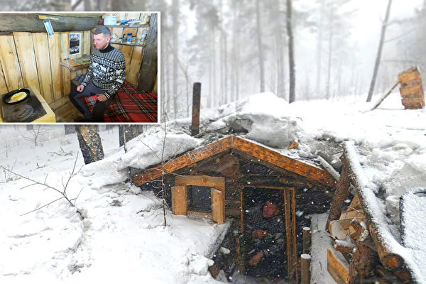 瑞典商人野外自建溫馨小屋 獨享寧靜生活