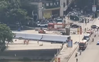 四川在建岷江橋坍塌 被曝是趕會期面子工程
