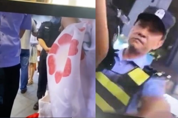 苏州女子穿和服 遭警察当街撕衣抓捕