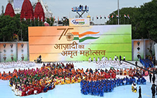组图：印度举行独立日75周年庆祝活动