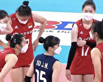 中國女排違反常態 戴口罩參加亞洲盃賽 首局被伊朗擊敗