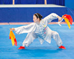 組圖7：新唐人武術大賽女子器械組初賽風采