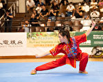 组图2：新唐人武术大赛女子拳术组复赛风采