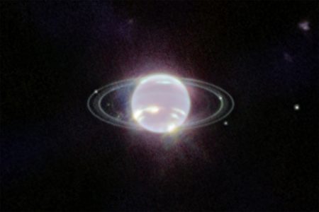 韦伯太空望远镜拍到海王星光环 史上最清晰