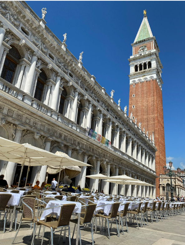 San Marco Square的食肆正在期待四海遊客到來。（圖片版權：安兒提供）